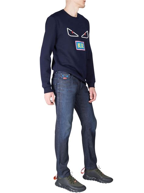 fendi monster jeans|fendi online shopping.